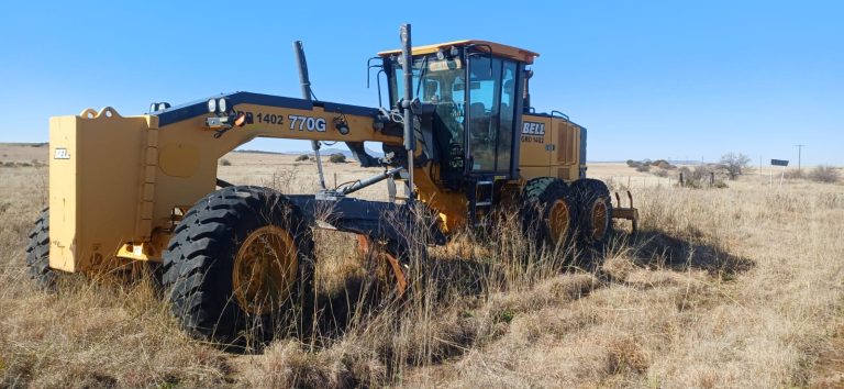 State Equipment Sits Idle as Farmers Fix Roads
